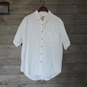 Mens Wrangler Rugged Wear Button up Shirt Large